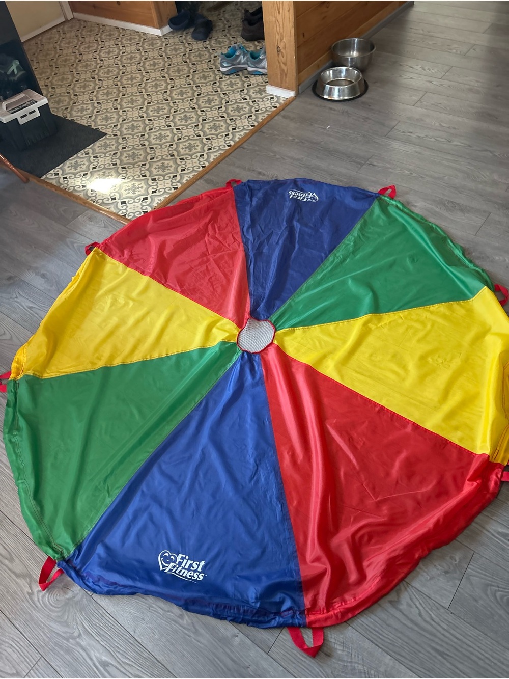 Colorful Party Play Parachute - Multicolor